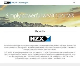 NZXWT.nz(NZX Wealth Technologies) Screenshot