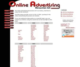 O-A.com(Online advertising) Screenshot