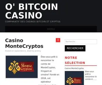 O-Bitcoincasino.com Screenshot