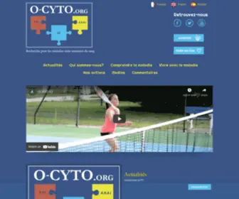 O-Cyto.org(Recherche pour les maladies auto) Screenshot