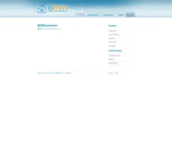 O-DYN.de(Open Dynamics Startseite) Screenshot