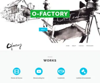 O-Factory-Entertainment.com(株式会社オーファクトリーエンターテイメント) Screenshot