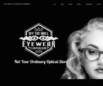 O-Owee.com(Off the Wall Eyewear Emporium in Moncton New Brunswick OWEE) Screenshot