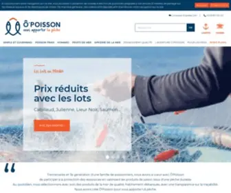 O-Poisson.fr(Poissonnerie en Ligne) Screenshot