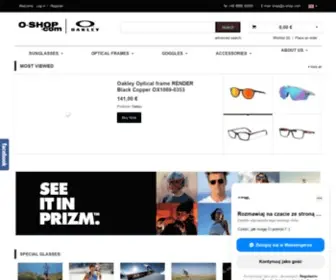 O-Shop.com(Okulary Oakley) Screenshot