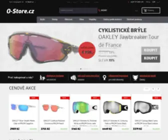 O-Store.cz(Autorizovaný prodejce znaÄky Oakley) Screenshot