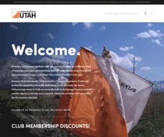 O-Utah.org(Orienteering Utah) Screenshot