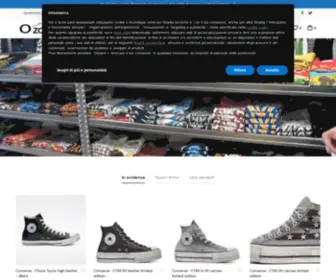 O-Zoneshop.it(O-zone shop) Screenshot