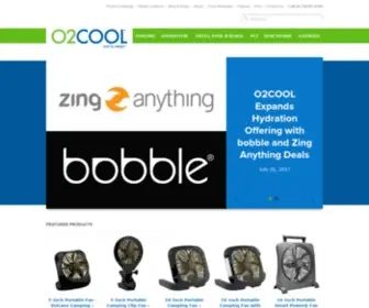 O2-Cool.com(O2COOL LLC) Screenshot
