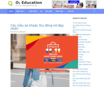 O2.edu.vn(O2 Education) Screenshot