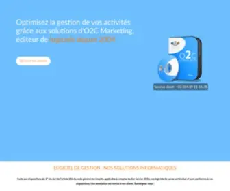 O2Clogiciel.com(Logiciel de gestion pour entreprises) Screenshot