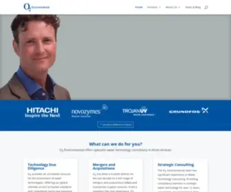 O2ENV.com(O2 Environmental) Screenshot