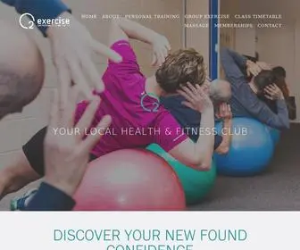 O2Exercise.co.nz(At O2 Exercise we want you to feel at home while working out. So we have created an environment) Screenshot