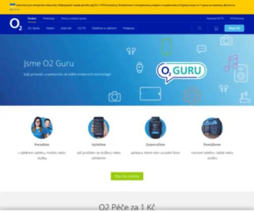 O2Guru.cz(Jsme O2 Guru) Screenshot
