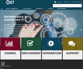 O2I.biz(O2i Ingénierie) Screenshot