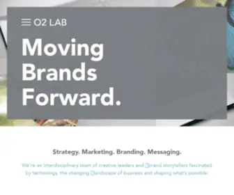 O2Lab.com(Marketing Strategy) Screenshot