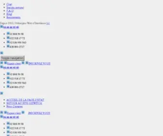 O2Switch.info(Hébergeur Web Liste des maintenances) Screenshot
