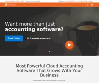 O365Financials.com(Online Accounting and Operations Software) Screenshot