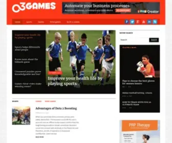 O3Games.com(Awesome Gaming Opportunities) Screenshot