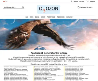 O3Ozon.pl(Polski producent central wentylacyjnych) Screenshot