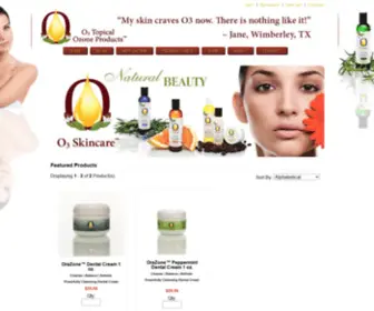 O3Skincare.com(O3Skincare) Screenshot