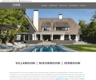 O5Barchitecten.nl(O5b architecten Exclusieve woningen) Screenshot