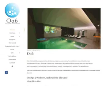 OA6.lu(Oa6 Wellness & Spa) Screenshot