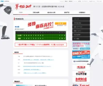 Oab5589.com(高校野球) Screenshot