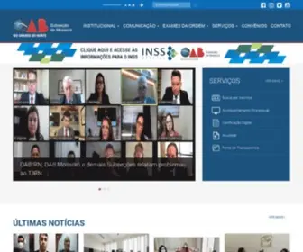 Oabmossoro.org.br(MOSSORÓ) Screenshot