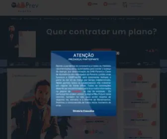 Oabprev-PR.org.br(Fundo de Pensão dos Advogados do Paraná) Screenshot