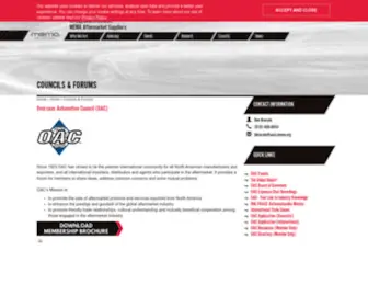 Oac-INTL.org(AASA Overseas Automotive Council (OAC)) Screenshot