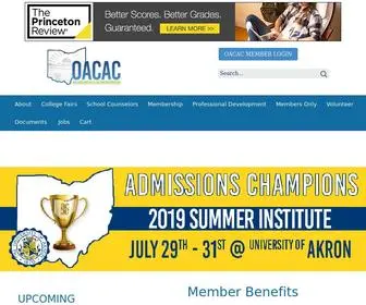 Oacac.org(Home) Screenshot