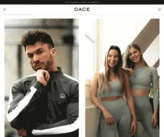 Oace.shop(OACE Official Website) Screenshot