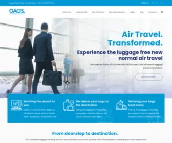 Oacis.ae(Air Travel with Off Airport Check) Screenshot