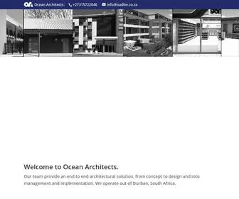 Oadbn.co.za(Ocean Architects) Screenshot