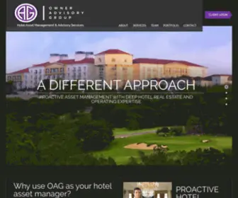 Oaghotelassetmanagement.com(Proactive hotel management) Screenshot