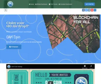 Oahcoin.io(OAH Coin) Screenshot