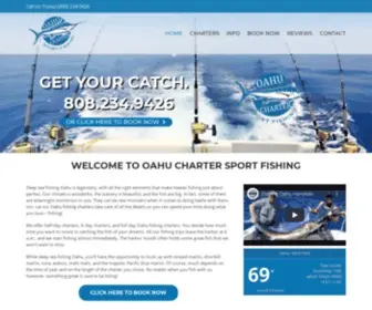 Oahuchartersportfishing.com(Oahu Charter Sport Fishing) Screenshot