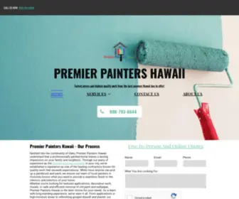 Oahuinteriorpainting.com(Premier Painters Hawaii) Screenshot