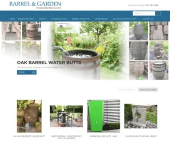 Oak-Barrel.com(Barrel & Garden) Screenshot