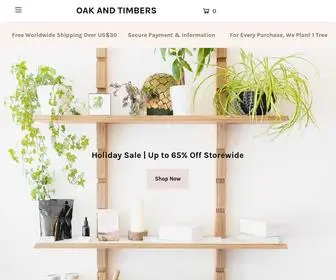 Oakandtimbers.com(Oak and Timbers) Screenshot