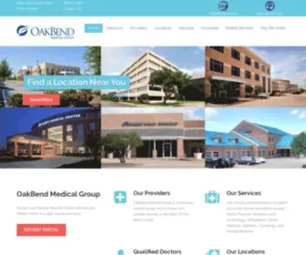 Oakbendmedicalgroup.com(OakBend Medical Group) Screenshot