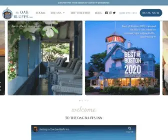 Oakbluffsinn.com(Hotel Martha's Vineyard) Screenshot