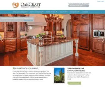 Oakcraft.com(OakCraft Cabinetry) Screenshot