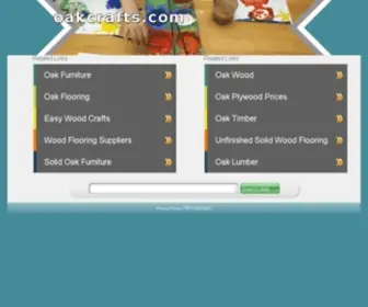 Oakcrafts.com(Finding and Sharing The Best Ideas For Your OakCrafts) Screenshot