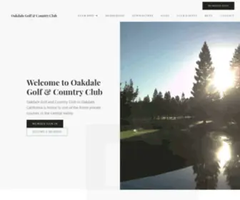 Oakdalegcc.com(Oakdale Golf & Country Club) Screenshot