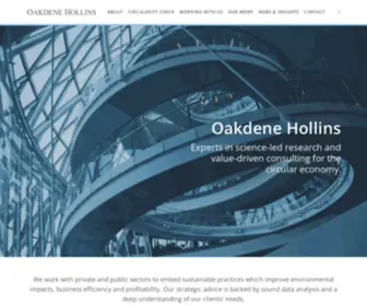 Oakdenehollins.com(Oakdene Hollins) Screenshot