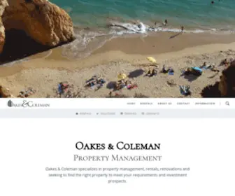 Oakesandcoleman.com(Oakes & Coleman) Screenshot