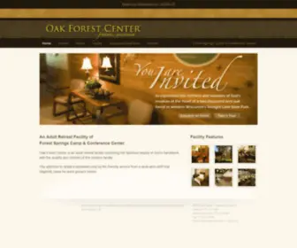 Oakforestcenter.org(Oak Forest Center®) Screenshot