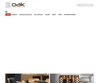 Oakfurniturecollection.com.au(Luxury Timber Furniture) Screenshot